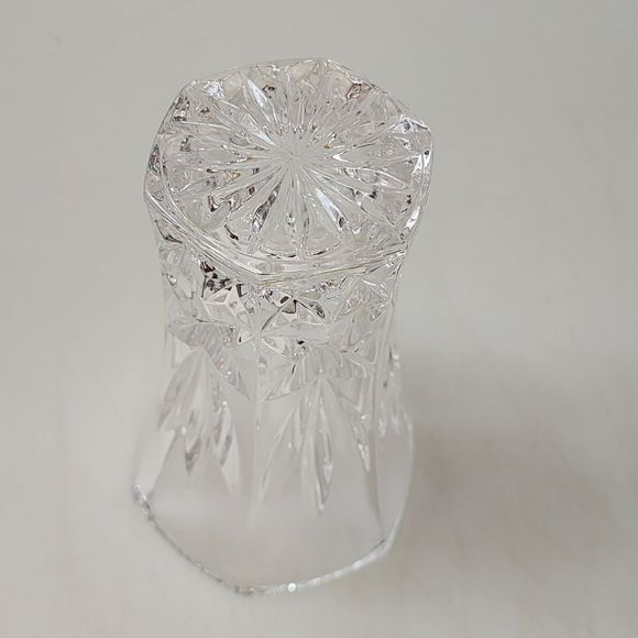Vintage Led Cut‎ Crystal Bud Vase 5x3 Inch - Picture 12 of 16